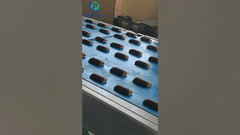 آلة تصنيع عصى التين ذات ستة خطوط مع قطعة غيلوتين #shorts