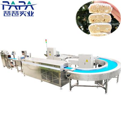 سعر جيد خط إنتاج شيكولاتة من الفولاذ المقاوم للصدأ 120 قطعة/دقيقة-540 قطعة/دقيقة 6.5kw الانترنت