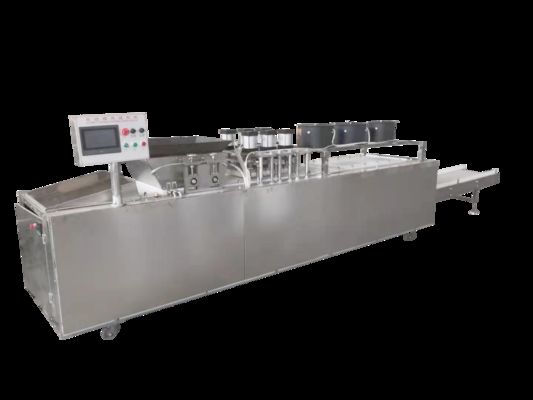 سعر جيد Automatic Rice Krispie Moulding Machine with High Output and Touch Screen Control for Cereal Bar Production Line الانترنت