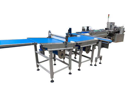 سعر جيد Full Automatic Flow Wrap Food Sorting and Flow Packing Machine الانترنت