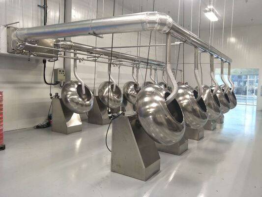 سعر جيد 220 فولت 380 فولت شيكولاتة طلاء آلة 32 دورة / دقيقة شيكولاتة طلاء آلة الانترنت